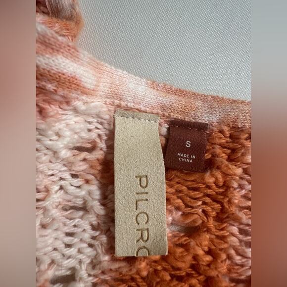 Pilcro Christian V-Neck Sweater Size Small EUC Beachy Cotton Anthropologie - Picture 5 of 8